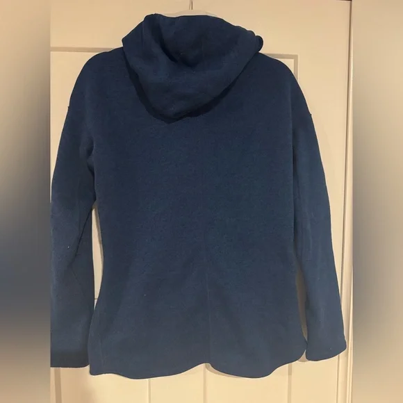 Stio Women's Navy Blue Hooded Sweatshirt - Picture 2 of 5